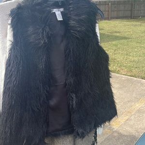 fur vest